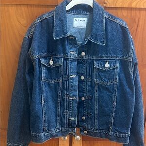 Old Navy Dark Blue Denim Jacket